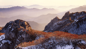 자연공원 - 속리산:여명 이미지